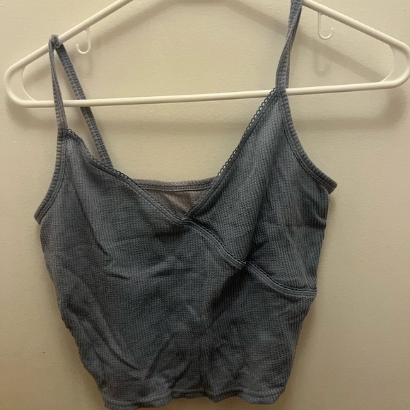 Pacsun Waffle Knit Crop Top - Picture 1 of 3